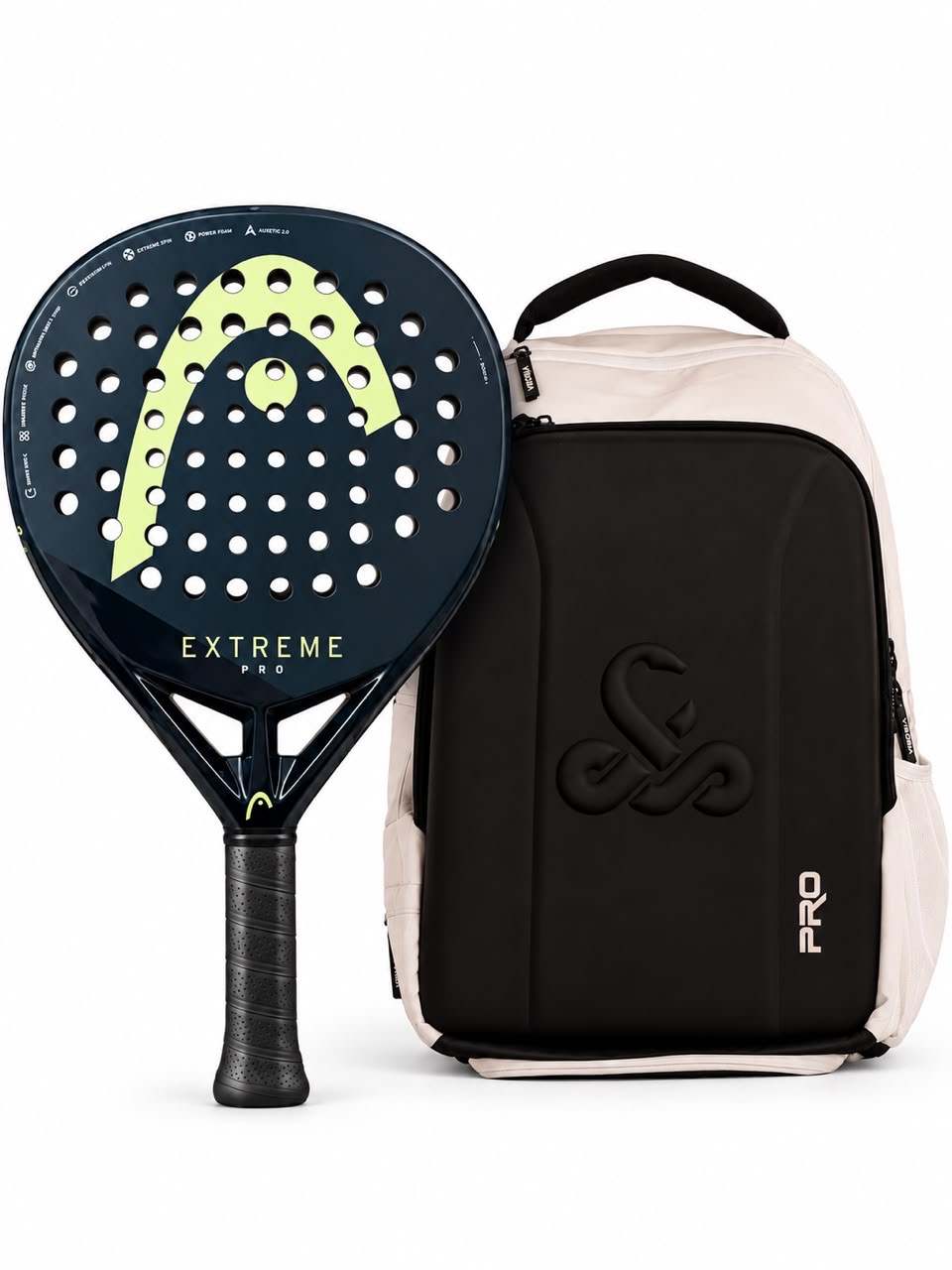 Pack Head Pala head extreme pro 2025 + Mochila vibor-a pro white 2026